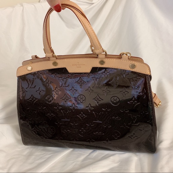 LOUIS VUITTON Brea Amarante Monogram Vernis - Picture 10 of 11